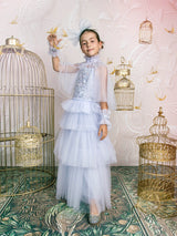 Flutter Cape Tutu Dress