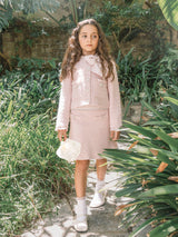 Powdered Petal Skirt