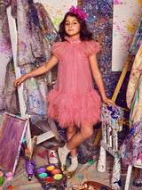Patina Tulle Dress