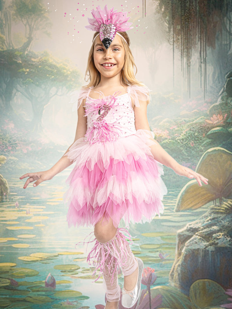 Bella Flamingo Tutu Dress