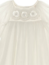 Bébé Snowy Petal Tulle Dress