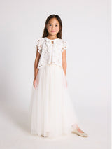 White Classic Skirt & La Croisette Top Two Piece Set | Value $330