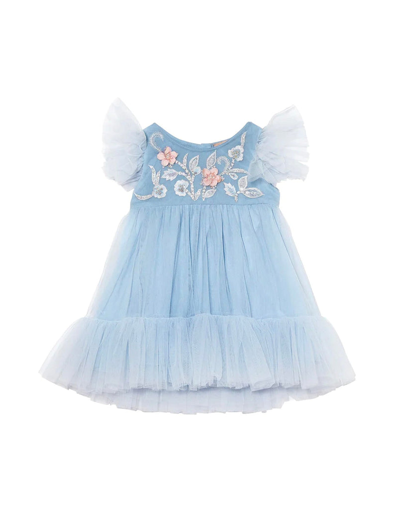 Bébé Blue Orchid Tulle Dress