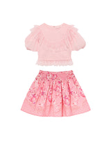 Lullaby Meadow Skirt Two Piece Set | Value $360