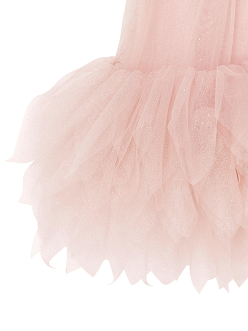 Bébé Abu Dhabi Glitter Tulle Dress