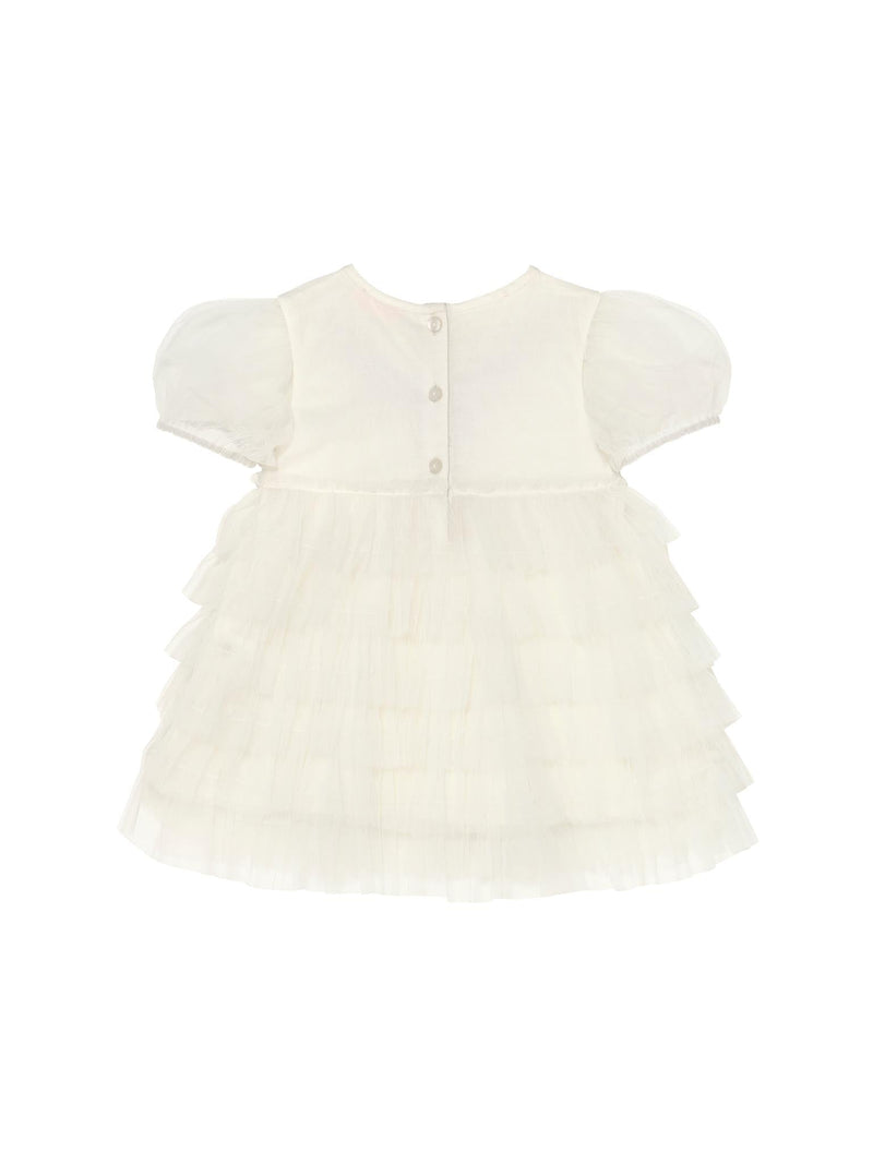 Bébé Rosy Ribbons Tulle Dress