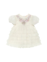 Bébé Rosy Ribbons Tulle Dress