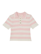 White Classic Skirt Strawberry Sorbet Two Piece Set | Value $316