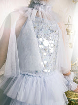 Flutter Cape Tutu Dress