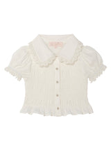Rose Riviera Pants & White Blouse Two Piece Set | Value $290