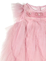 Bébé Summit Sparkle Tulle Dress