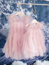 Bébé Summit Sparkle Tulle Dress