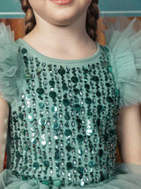 Snowflake Shimmer Tutu Dress