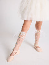 White Swan Leggings