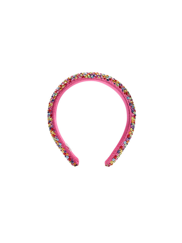 Rainbow Glitter Headband