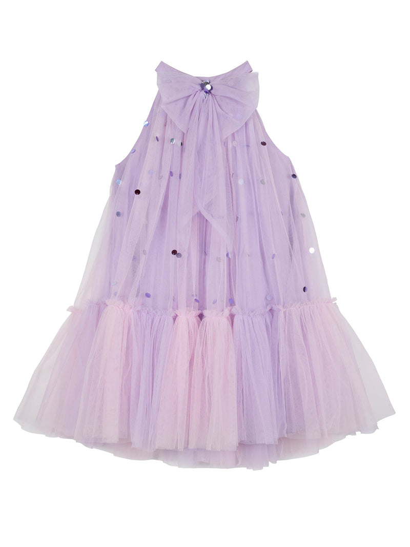 Coco Chrome Tulle Dress