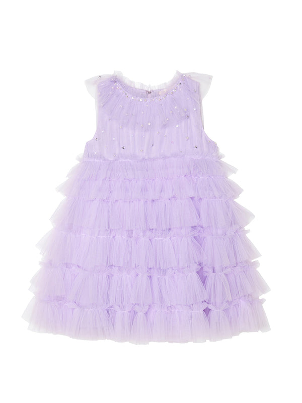 Mural Tulle Dress