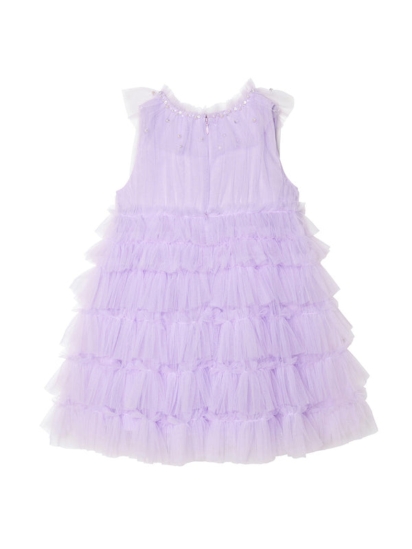 Mural Tulle Dress