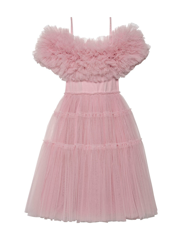 Carnation Tulle Dress