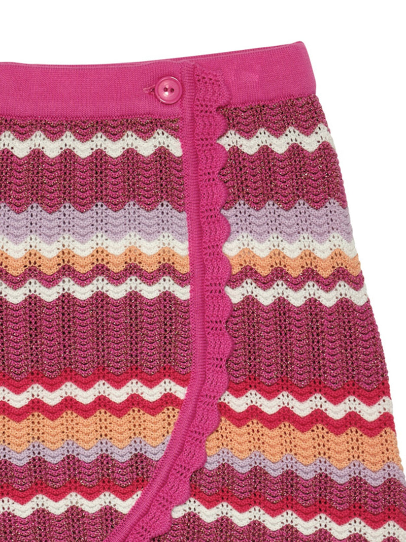 Sparkling Sands Crochet Skirt