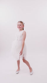 Silver Bell Tutu Dress