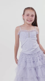Pretty Pollen Singlet Top