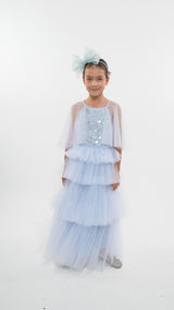 Flutter Cape Tutu Dress