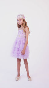 Painterly Tutu Dress